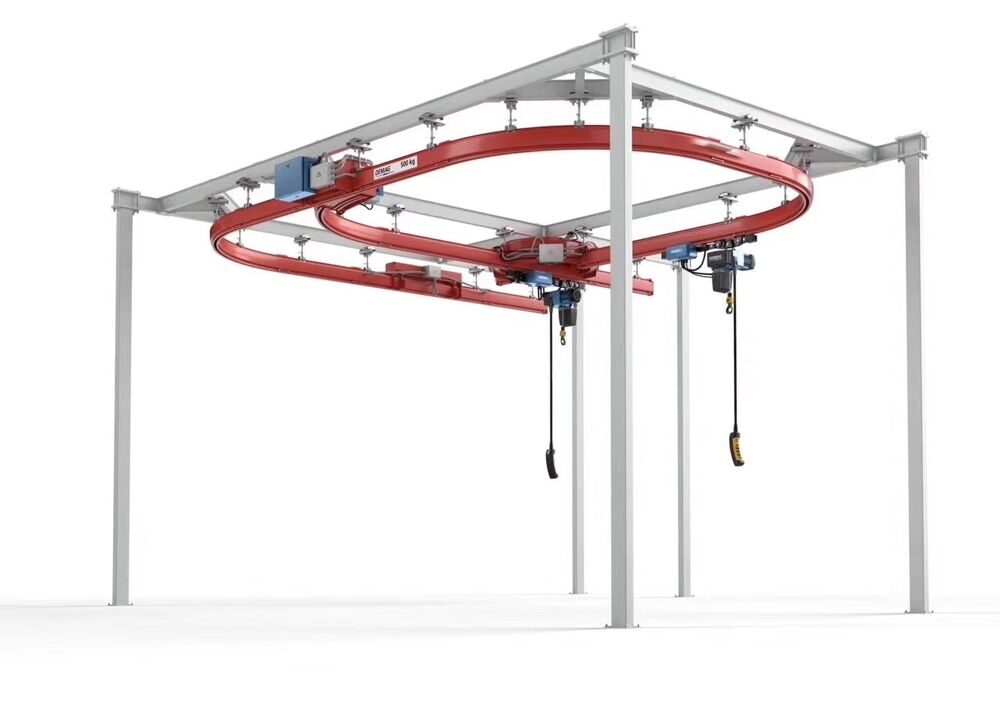 005 KBK кран рельсовый кольцовой 环型轨道起重机