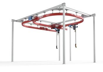 005 KBK кран рельсовый кольцовой 环型轨道起重机