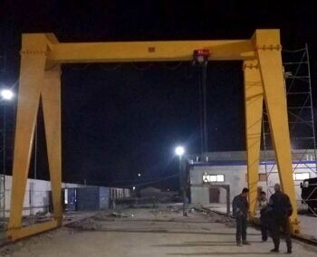 007 кран однобалочный козловой 单主梁门式起重机